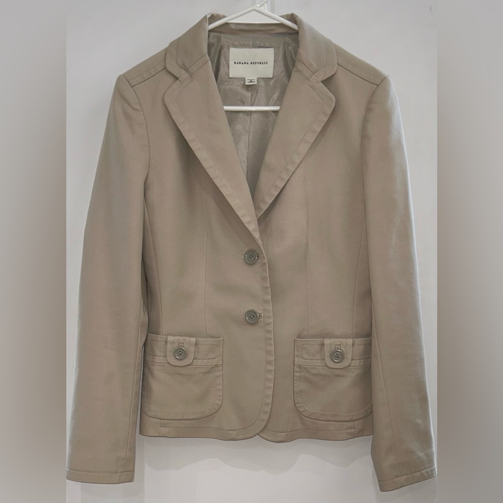 Banana Republic Beige Blazer